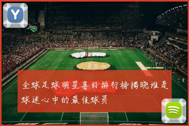 全球足球明星喜好排行榜揭晓谁是球迷心中的最佳球员